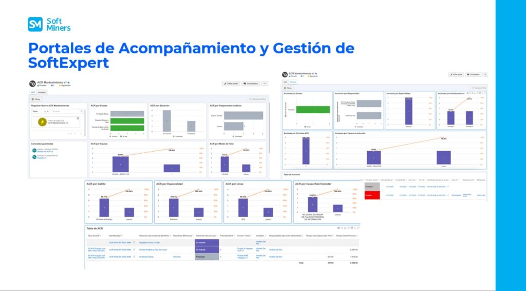 Portales de Acompañamiento y Gestión de SoftExpert